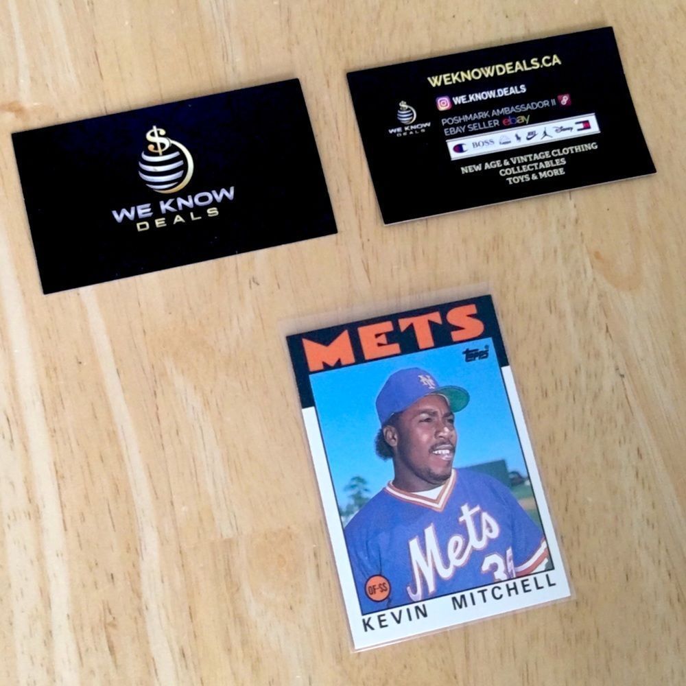 Kevin Mitchell New York Mets #35 Tops Trading Card